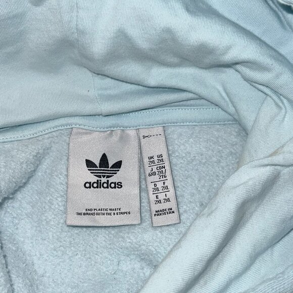 Teal Adidas Hoodie - Picture 3 of 3